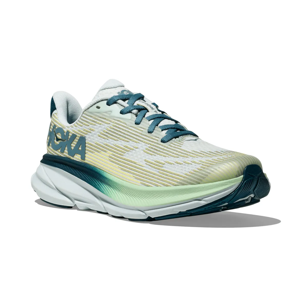Hoka One One Chaussures Enfant (École Primaire) Clifton 9 Gouttelette/Bleu Crépuscule