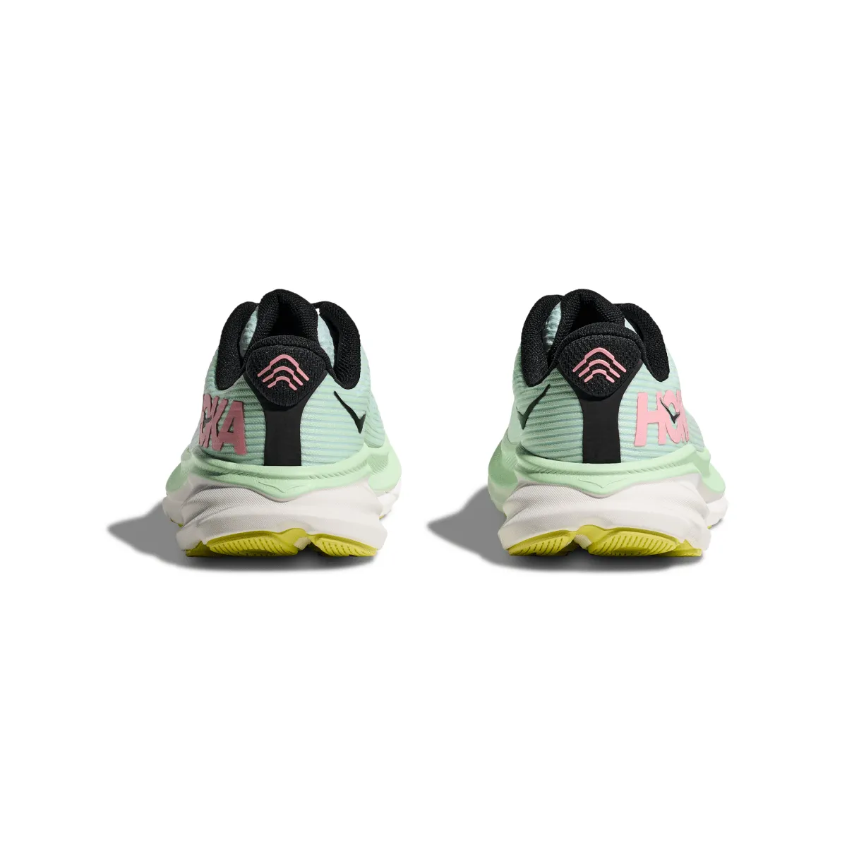 Hoka One One Chaussures Enfant (École Primaire) Clifton 9 Menthe Fluorite/Fonte des Neiges