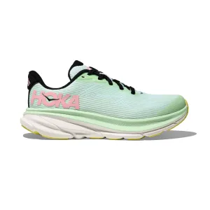Hoka One One Chaussures Enfant (École Primaire) Clifton 9 Menthe Fluorite/Fonte des Neiges
