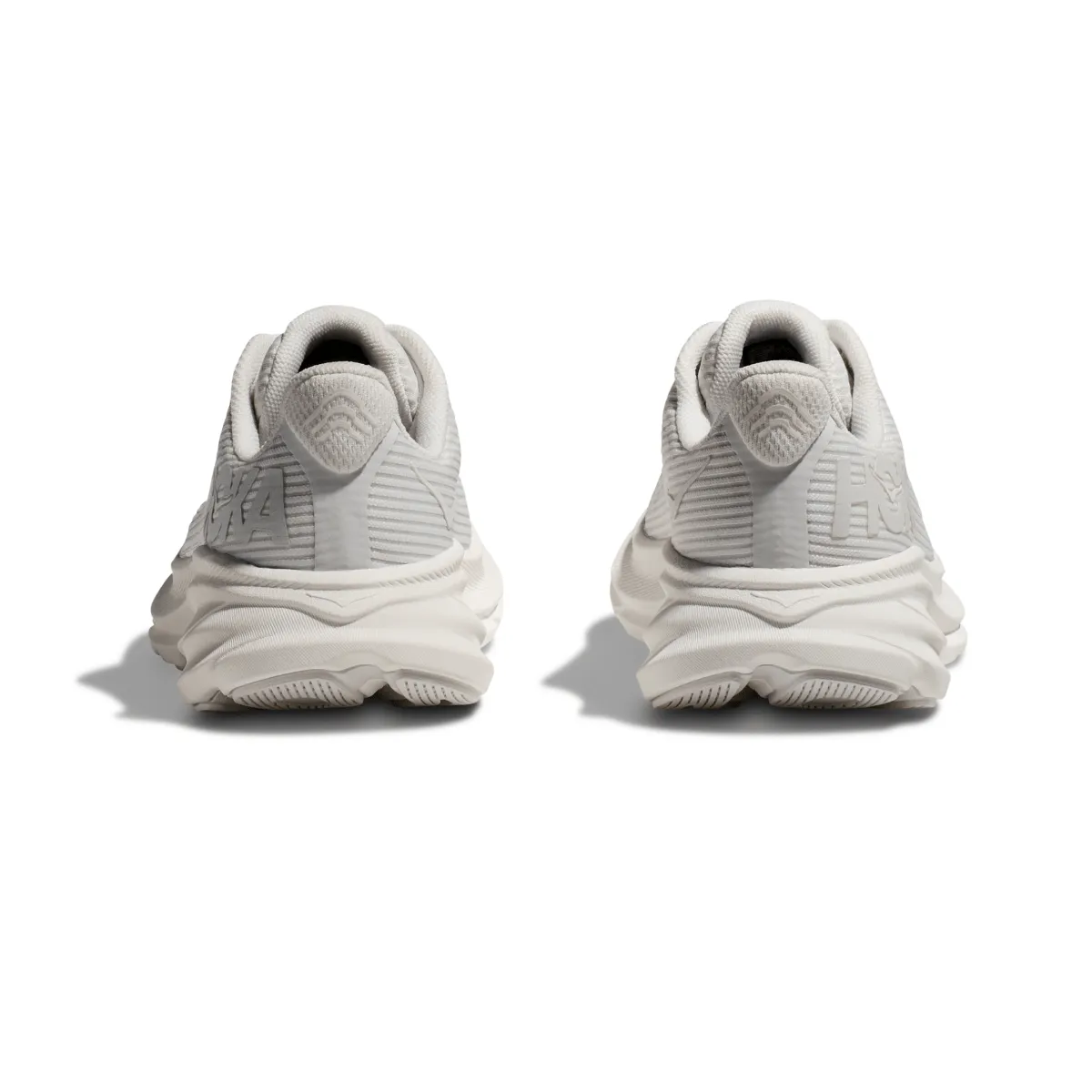 Hoka One One Chaussures Enfant (École Primaire) Clifton 9 Blanc/Givré
