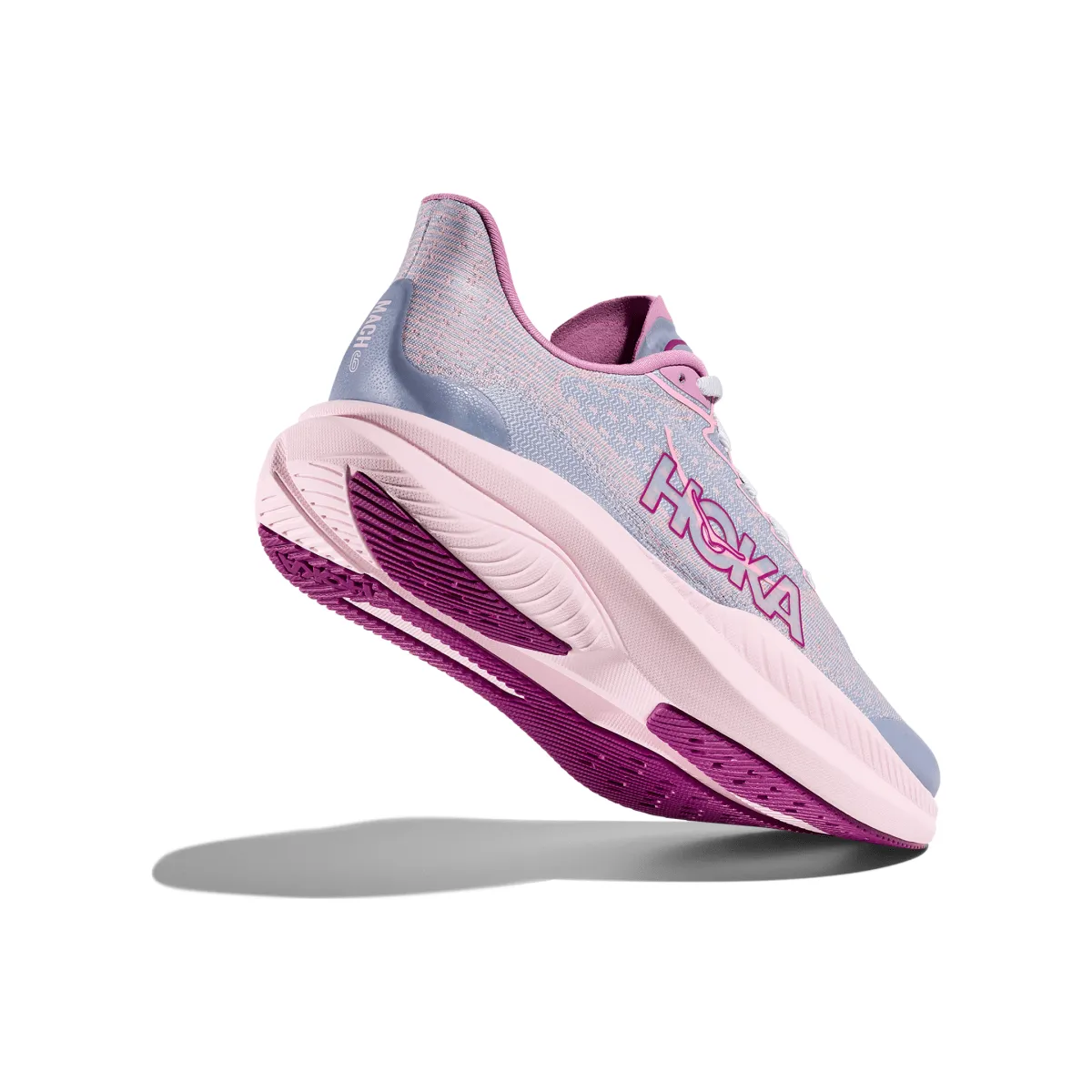 Hoka One One Chaussures pour Enfants (École Primaire) Mach 6 Agate de Raisin/Lupin