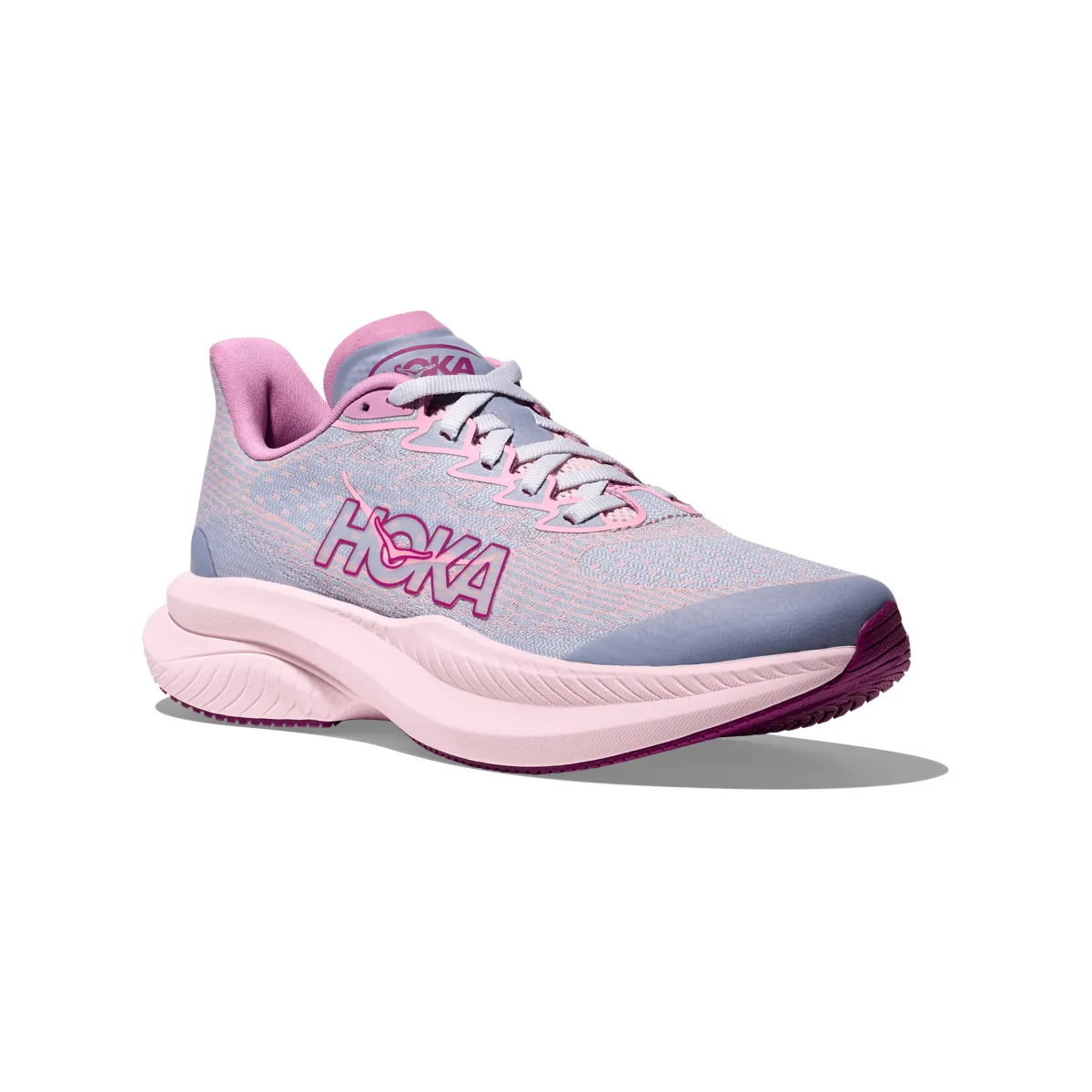 Hoka One One Chaussures pour Enfants (École Primaire) Mach 6 Agate de Raisin/Lupin