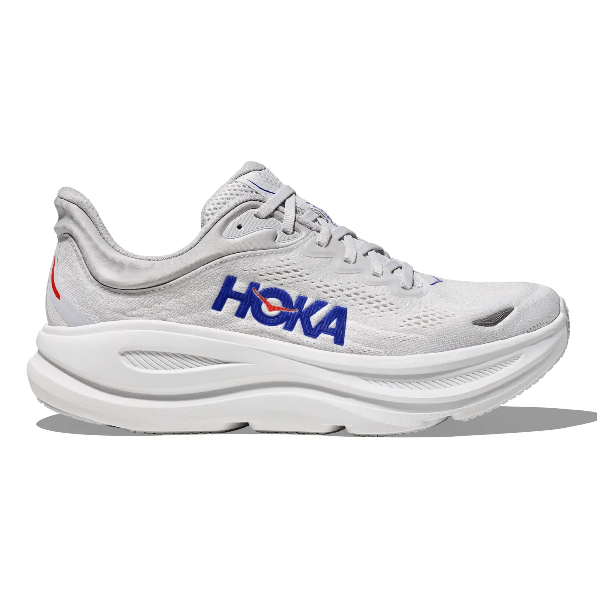 Hoka One One Chaussures Homme Bondi 9 Gris Cosmique/Outremer