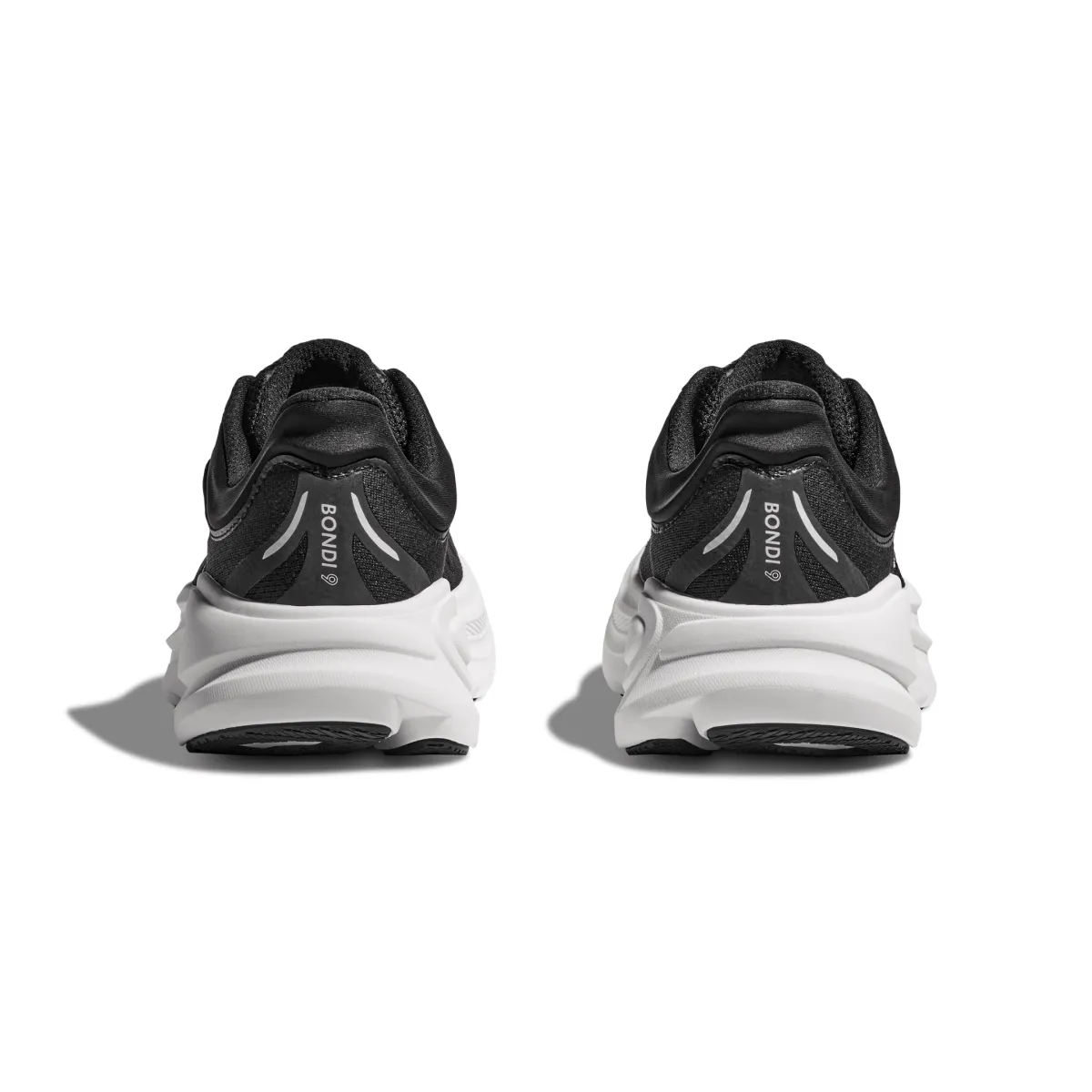 Hoka One One Femme Bondi 9 Noir/Blanc Chaussures Hoka One One