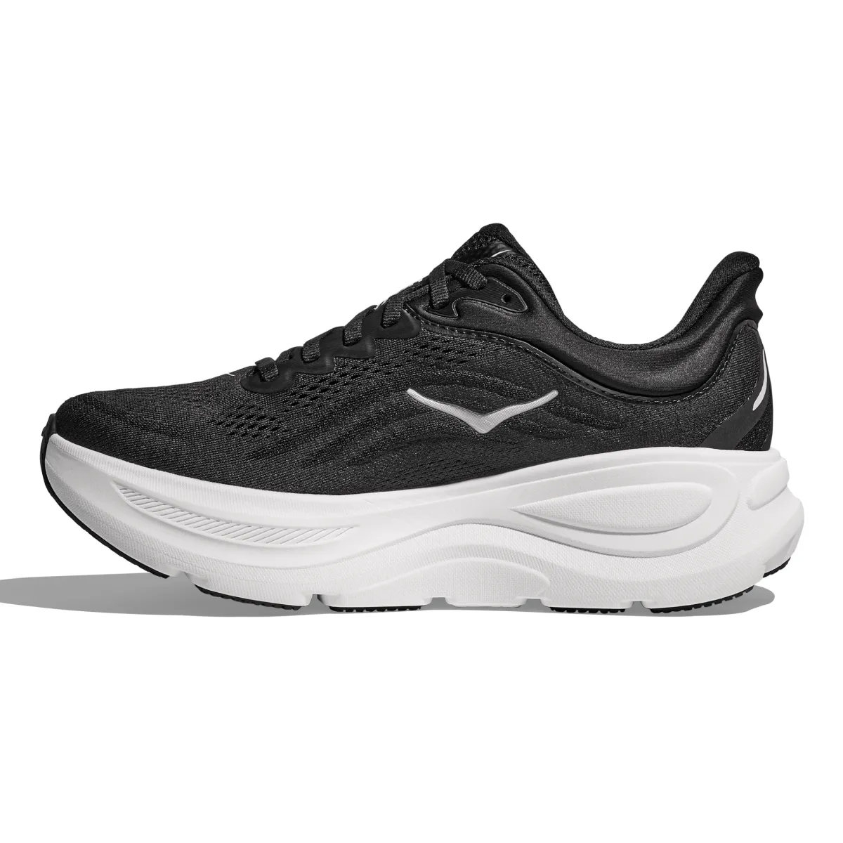 Hoka One One Femme Bondi 9 Noir/Blanc Chaussures Hoka One One