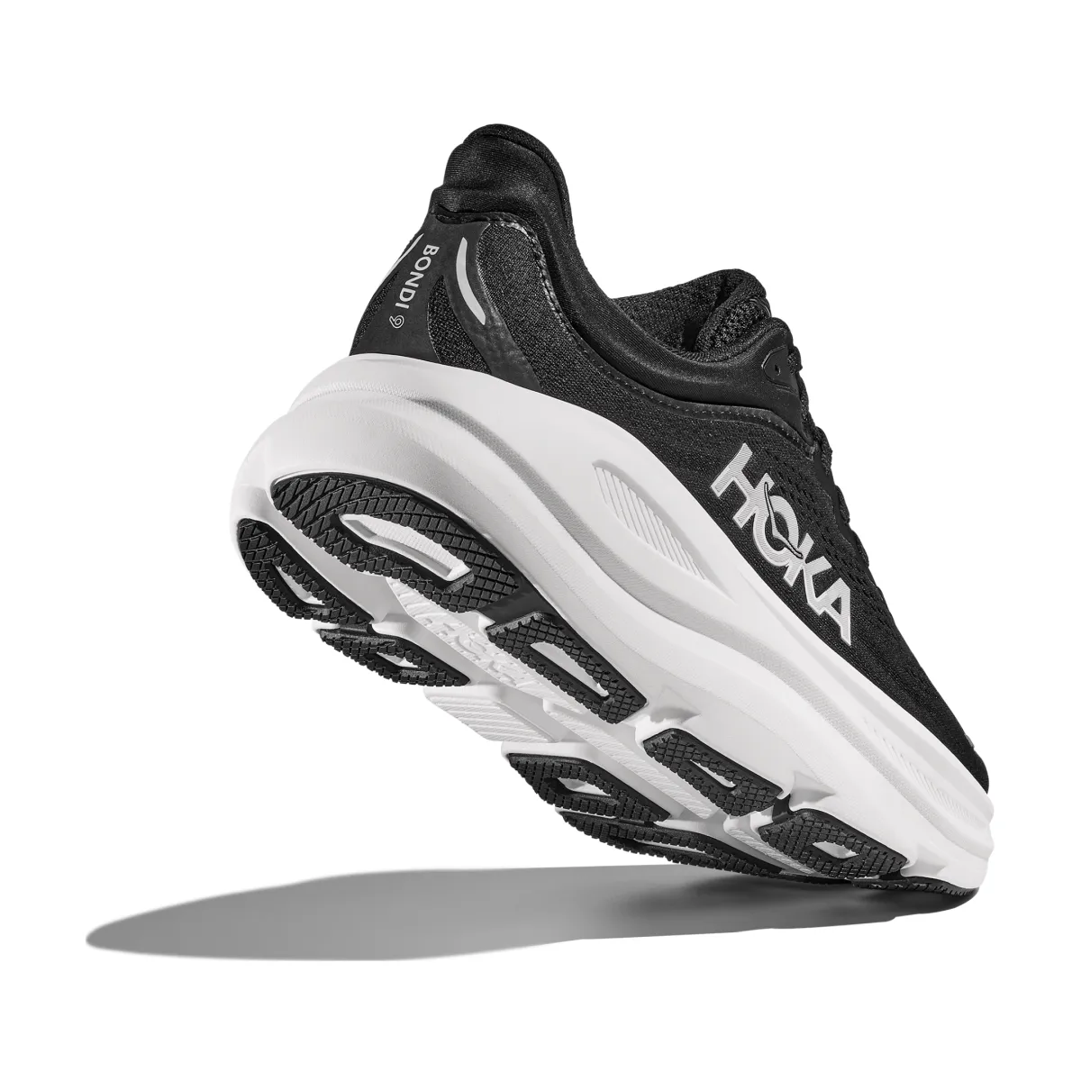 Hoka One One Femme Bondi 9 Noir/Blanc Chaussures Hoka One One