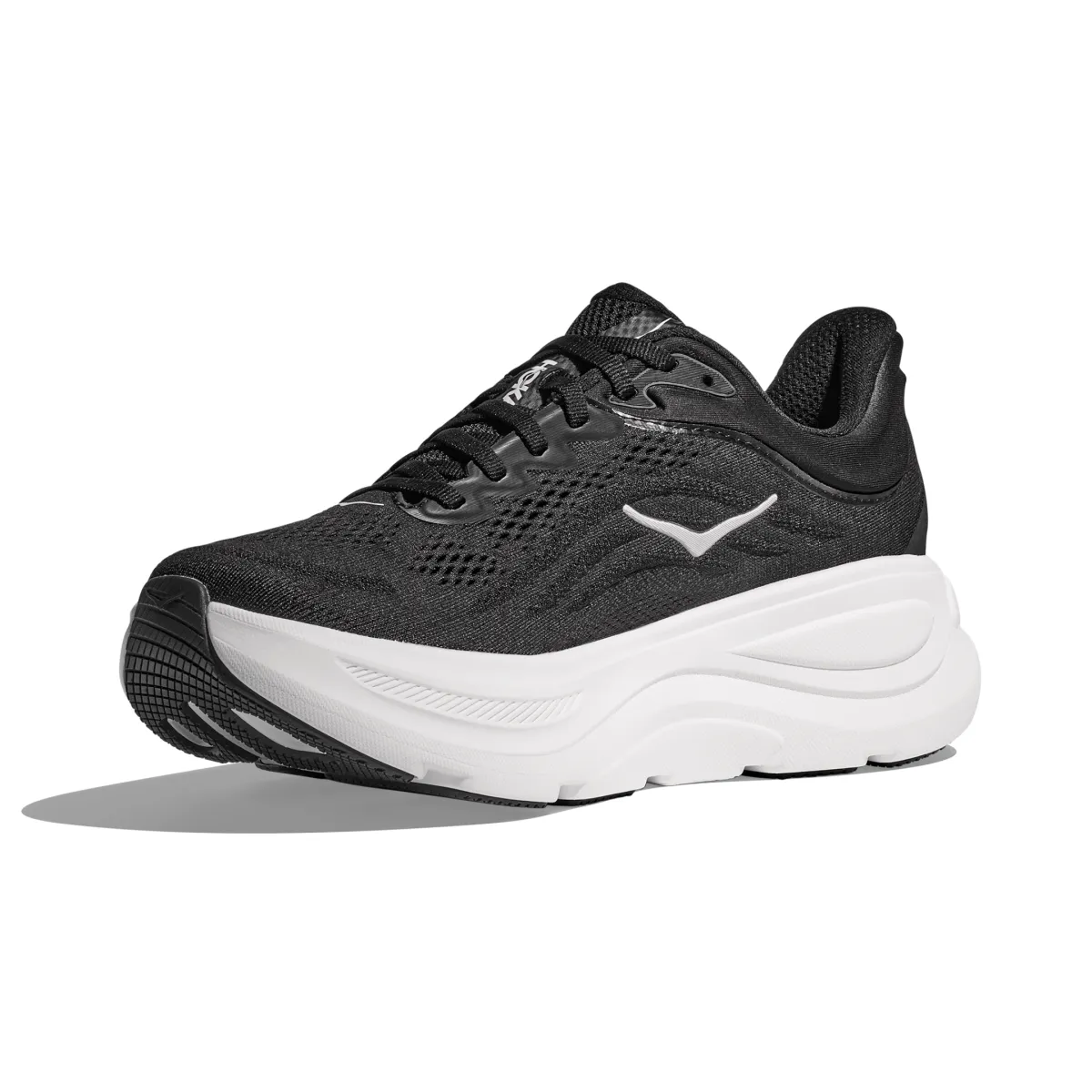Hoka One One Femme Bondi 9 Noir/Blanc Chaussures Hoka One One