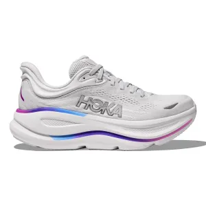 Hoka One One Femme Bondi 9 Gris Cosmique/Blanc Chaussures Hoka One One