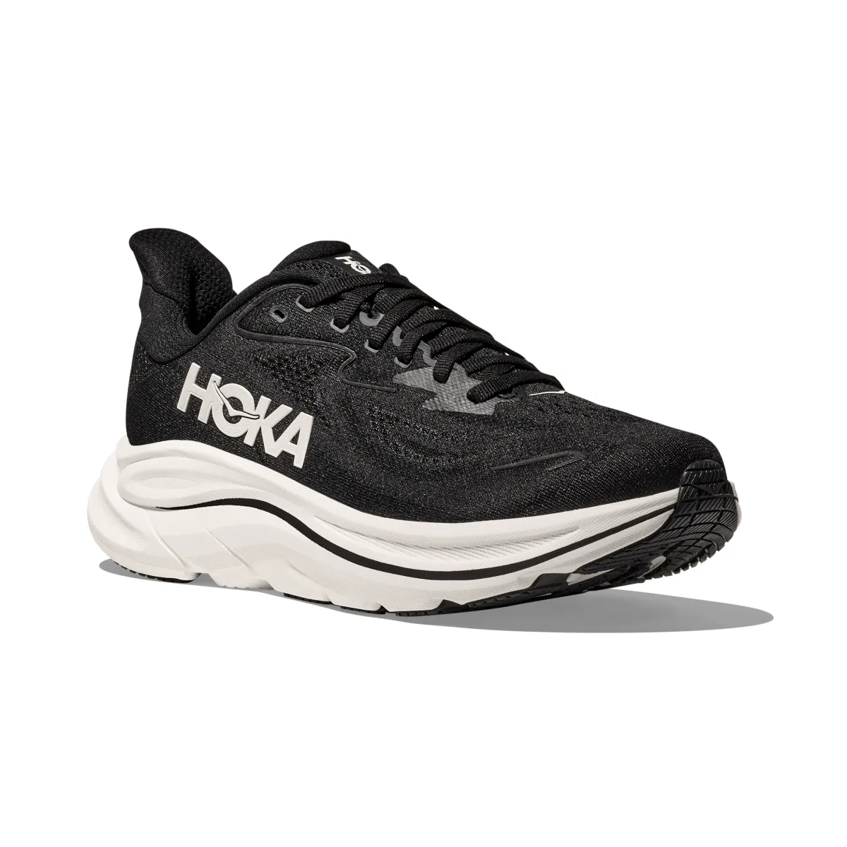 Hoka One One Chaussures Femme Clifton 10 Noir/Blanc