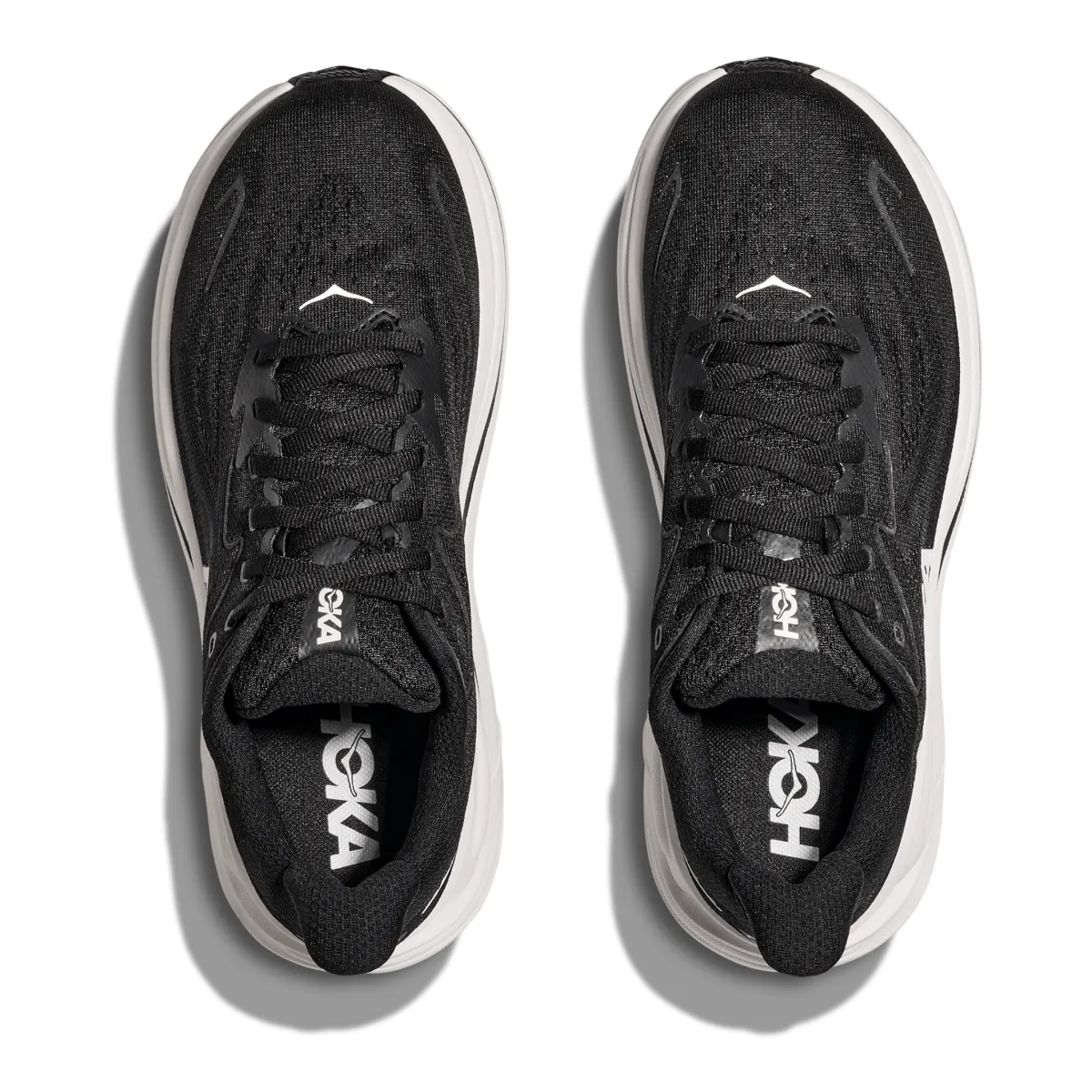 Hoka One One Chaussures Femme Clifton 10 Noir/Blanc