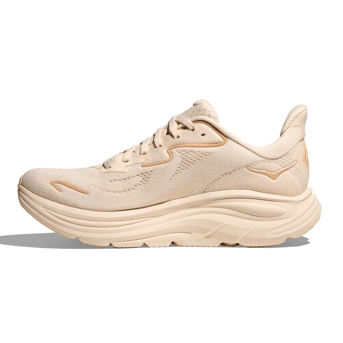 Hoka One One Chaussures Femme Clifton 10 Vanille/Bouleau