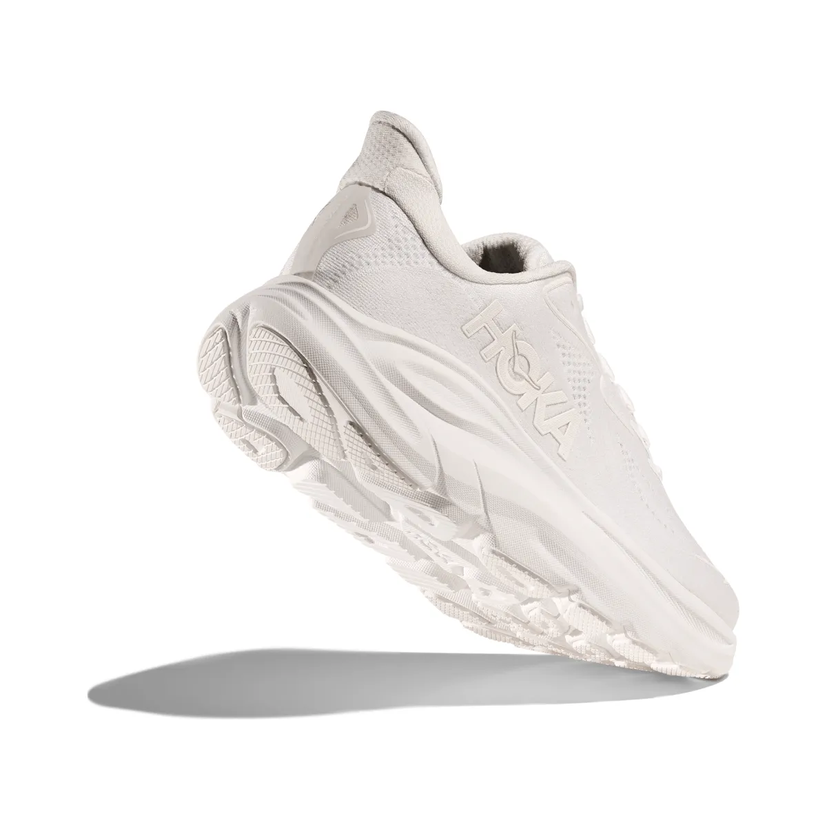 Hoka One One Femmes Clifton 10 Blanc/Blanc Chaussures Hoka One One