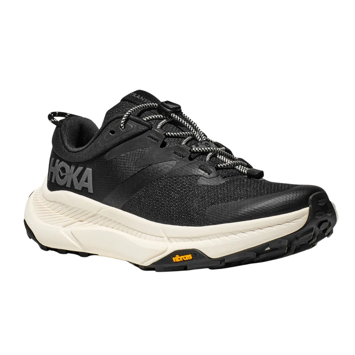 Hoka One One Femmes Transport Noir/Albâtre Chaussures Hoka One One