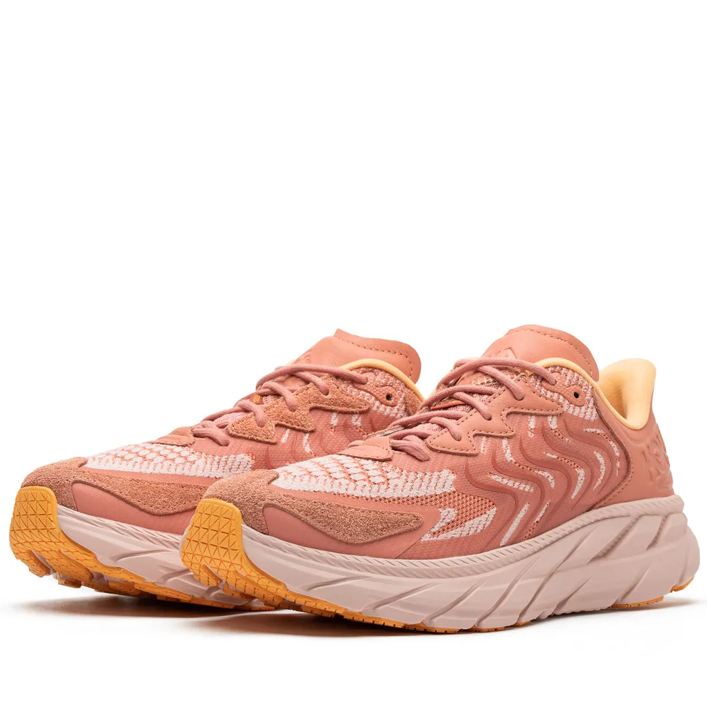 Hoka U Clifton LS - Terre cuite/Crème pêche
