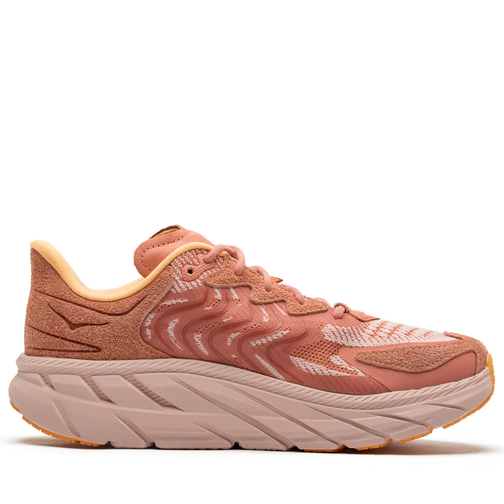 Hoka U Clifton LS - Terre cuite/Crème pêche