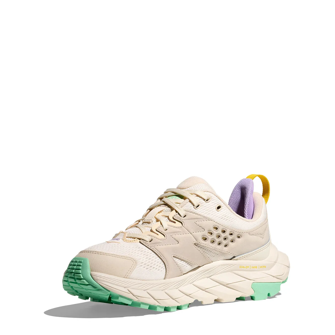 Hoka Chaussures de Sport Basses Anacapa Breeze pour Femme Albâtre / Fluorite Menthe