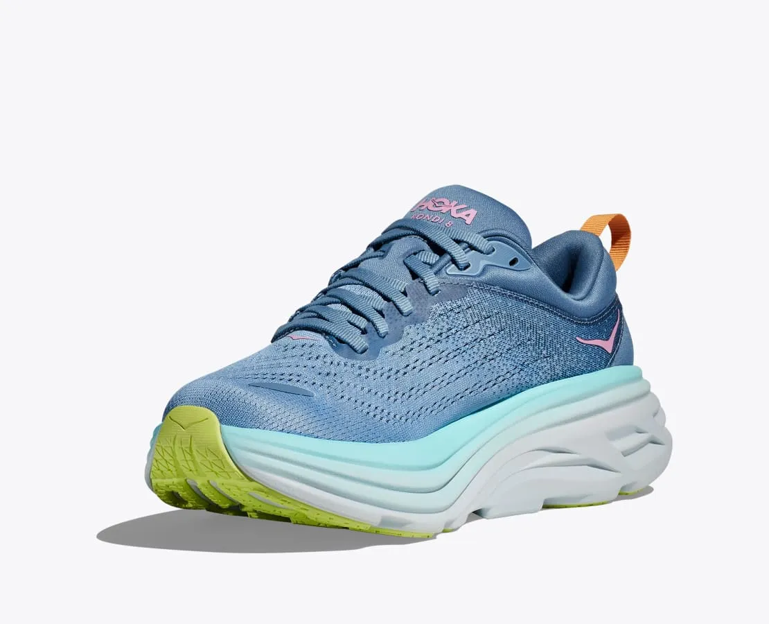 Hoka Femmes Bondi 8 - Ombre/Crépuscule (1127952-SSK) Chaussures Hoka