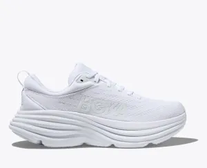 Hoka Femmes Bondi 8 - Blanc/Blanc (1127952-Tout Blanc) Chaussures Hoka