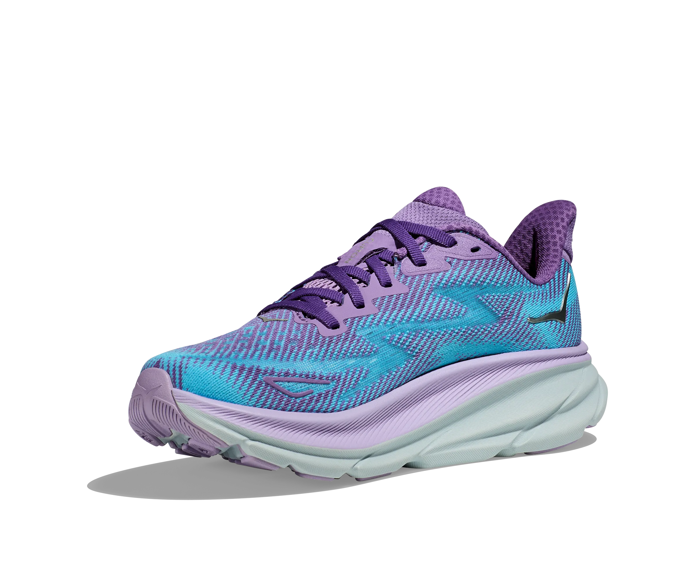 Hoka Femmes Clifton 9 - Violet Craie/Lilas Pastel (1127896-CVPL) Chaussures Hoka