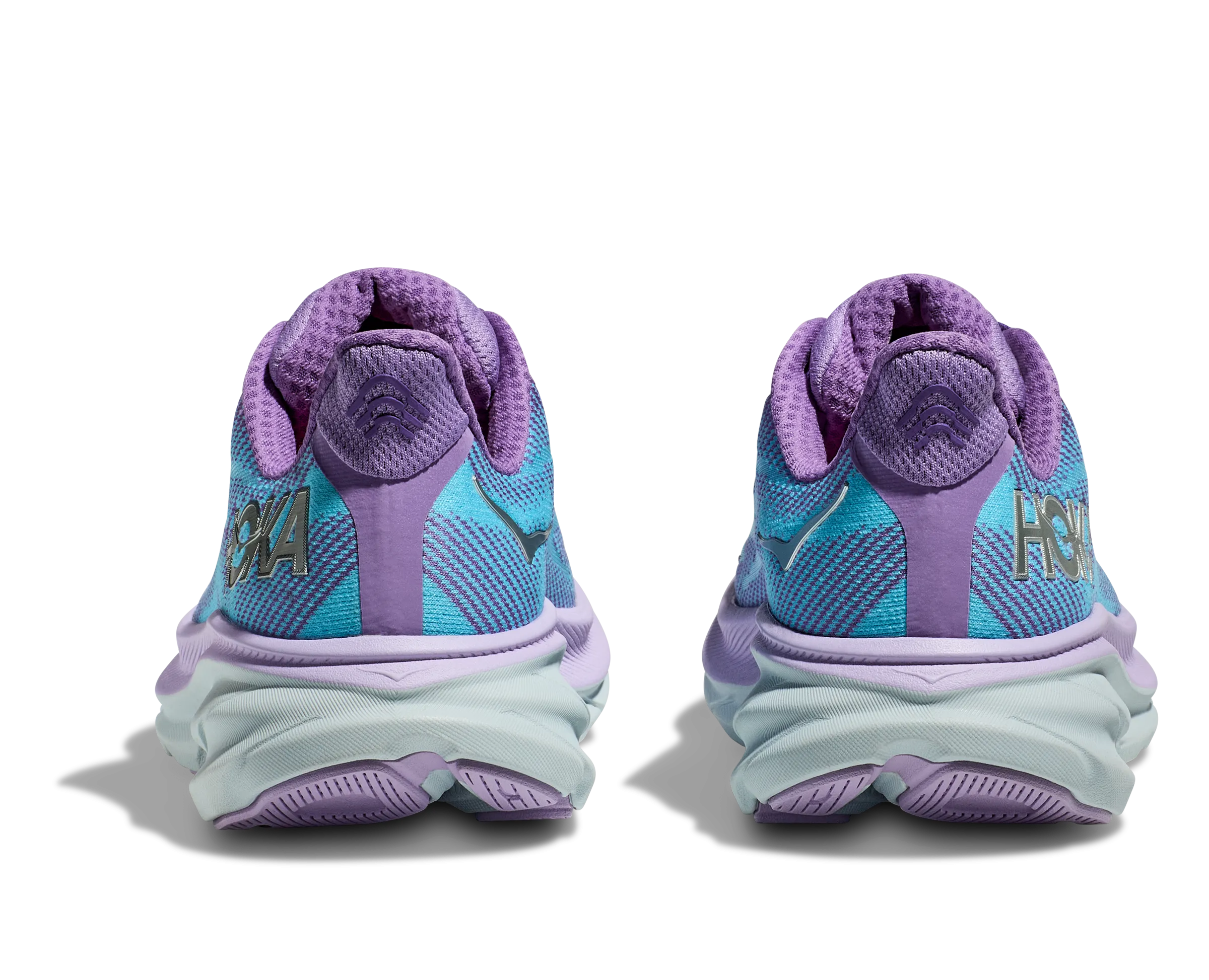 Hoka Femmes Clifton 9 - Violet Craie/Lilas Pastel (1127896-CVPL) Chaussures Hoka