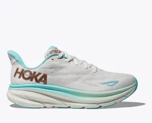 Hoka Femmes Clifton 9-Givre/Or Rose (1127896-FTRS) Chaussures Hoka