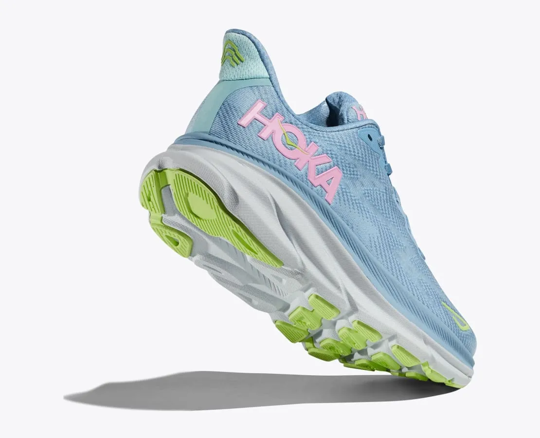 Hoka Chaussures Femme Clifton 9 Large - Crépuscule/Rose Crepuscule (1132211-DNK) Hoka Footwear