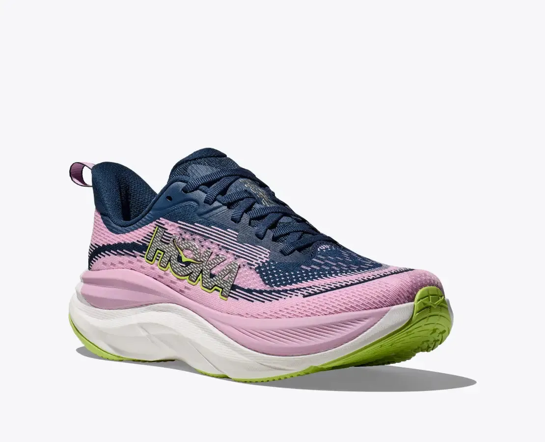 Hoka Chaussures Femmes Skyflow - Minuit/Rose Crépuscule (1155113-MTW)