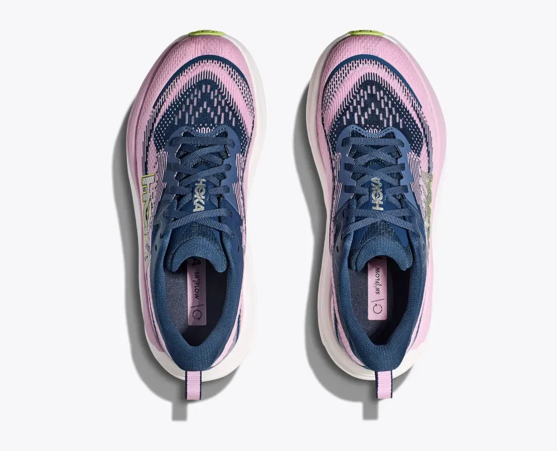Hoka Chaussures Femmes Skyflow - Minuit/Rose Crépuscule (1155113-MTW)