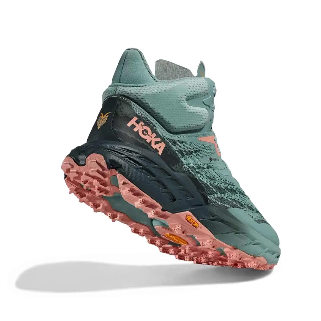 HOKA - Chaussures Speedgoat 5 Mid GTX pour Femme (1127919-ASPR)