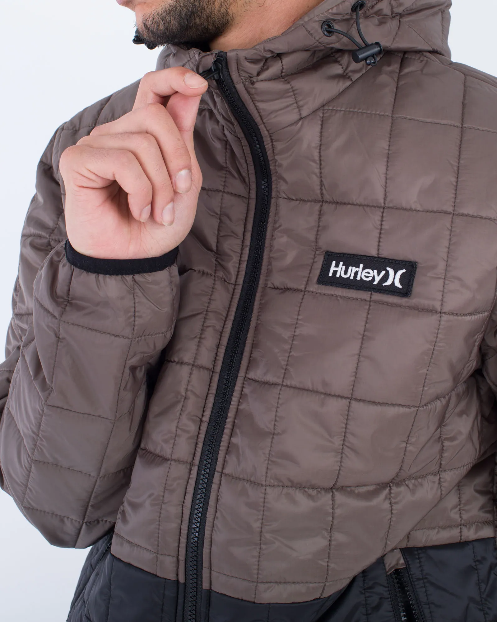 Veste Biotic Hurley Clothing en Olive
