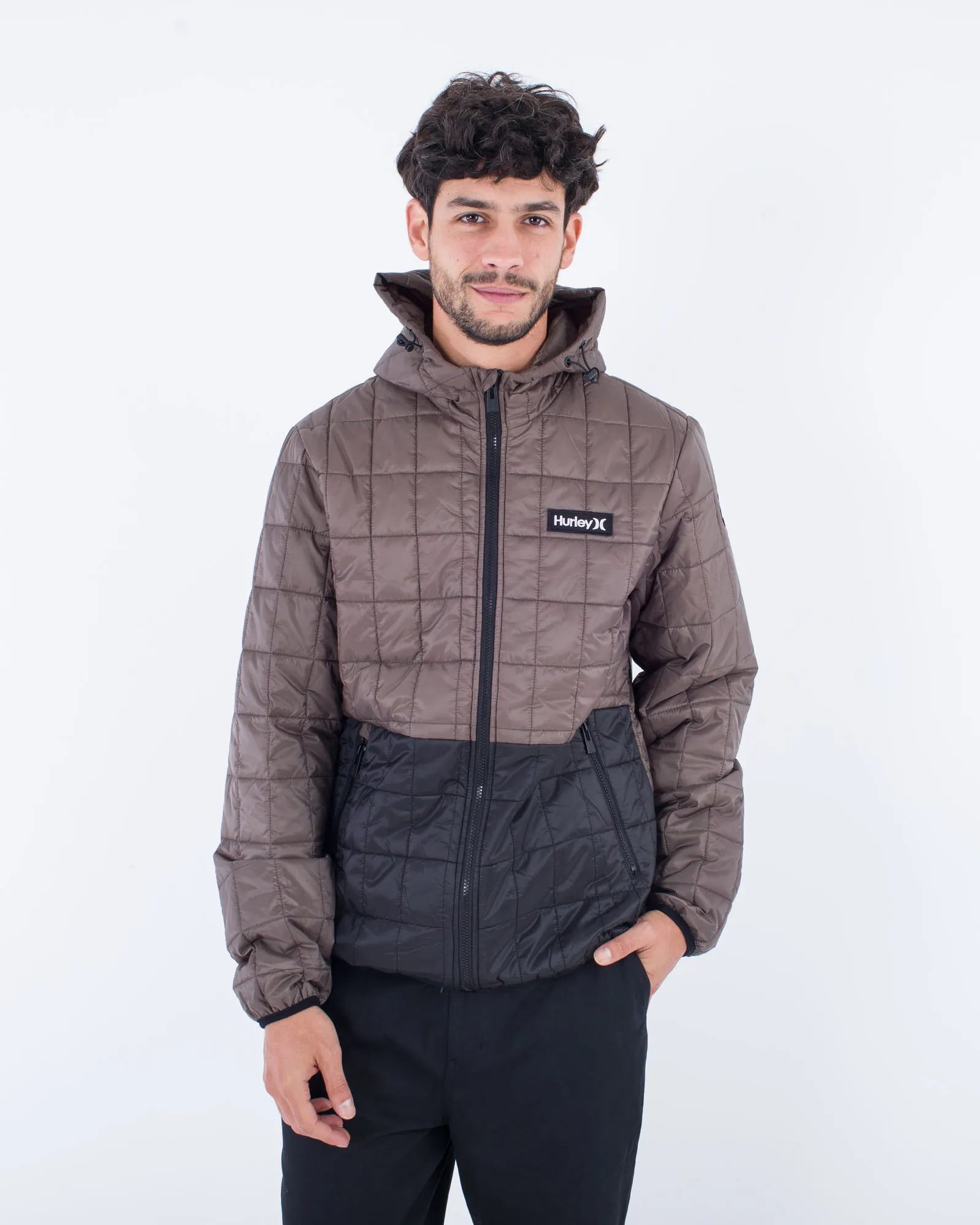 Veste Biotic Hurley Clothing en Olive