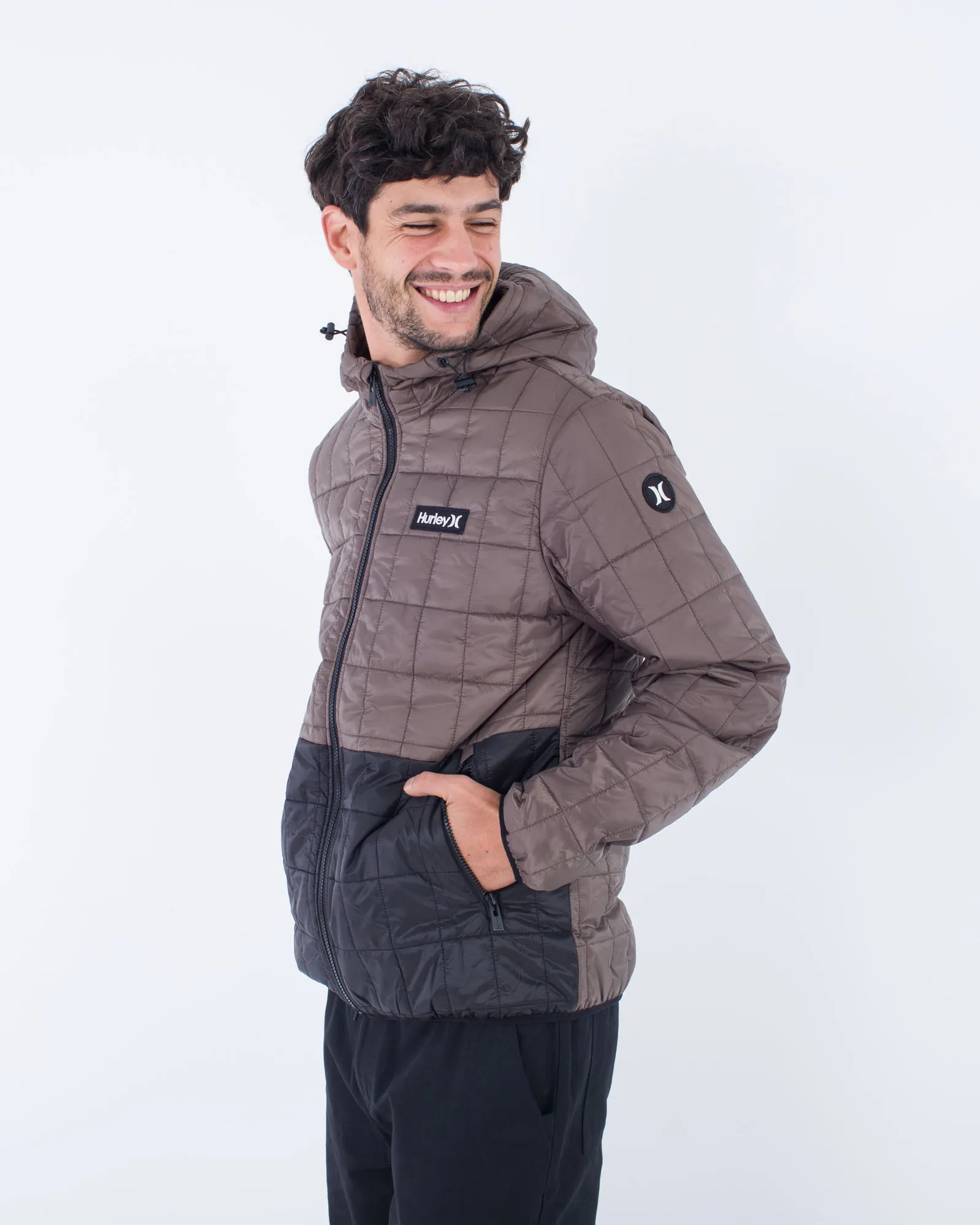 Veste Biotic Hurley Clothing en Olive