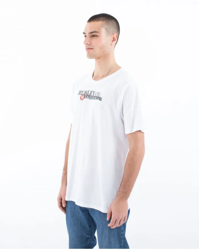 T-shirt Hurley Clothing Everyday 25th en blanc