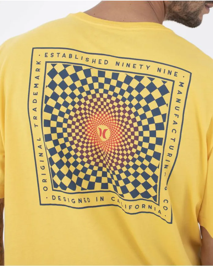 T-shirt à carreaux Hurley Clothing Everyday en Sunspit