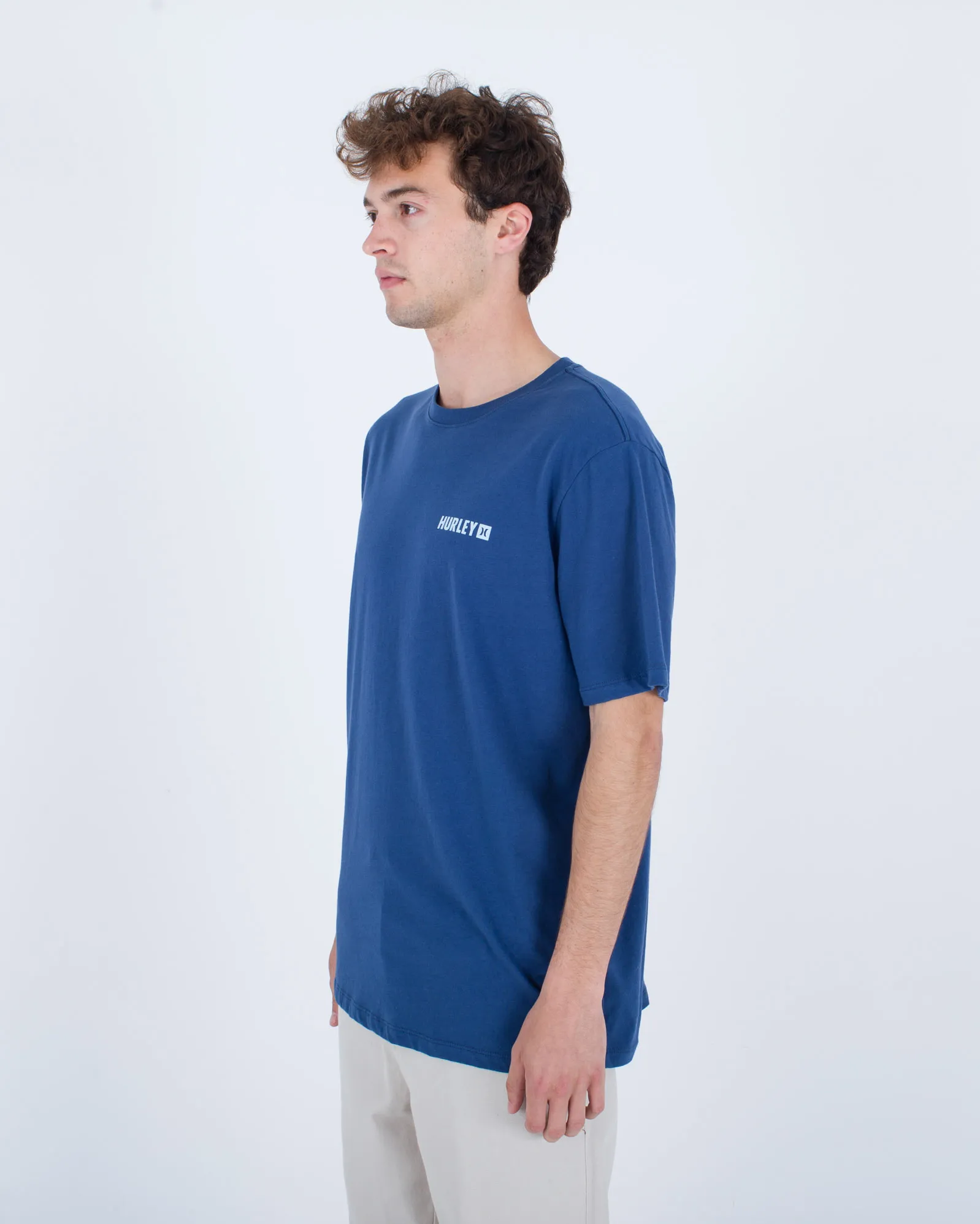 T-shirt dégradé circulaire quotidien Hurley Clothing en Submarine
