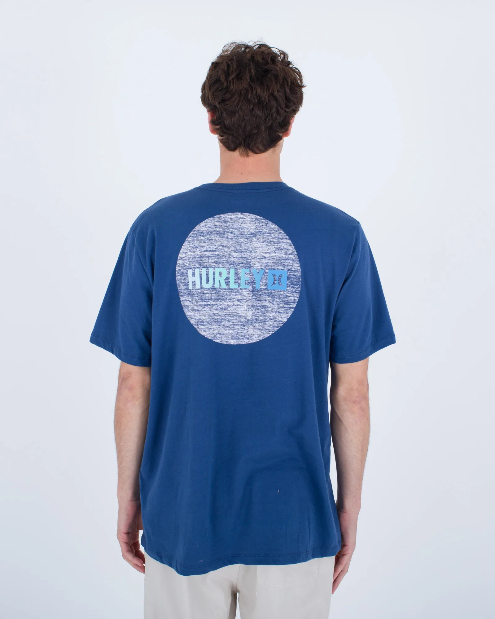 T-shirt dégradé circulaire quotidien Hurley Clothing en Submarine