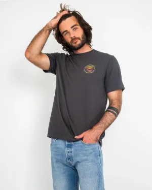 T-shirt Hurley Clothing Everyday Explore en gris pierre foncé