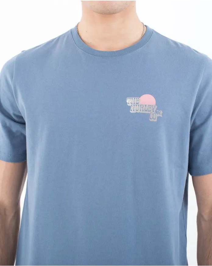 T-shirt Hurley Clothing Everyday Explore West en couleur Hypnotique