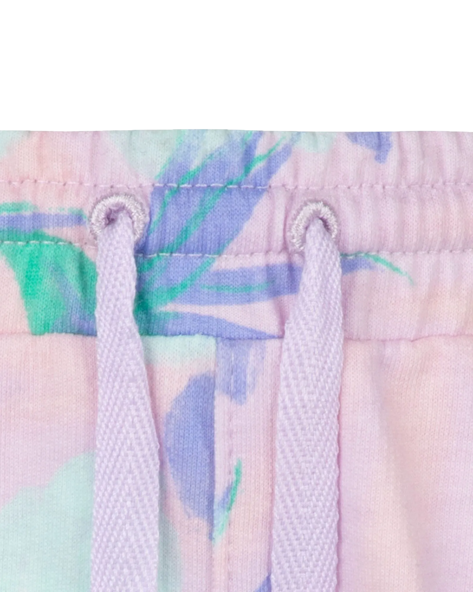 Hurley Clothing Shorts en French Terry pour Filles en Lavande Clair