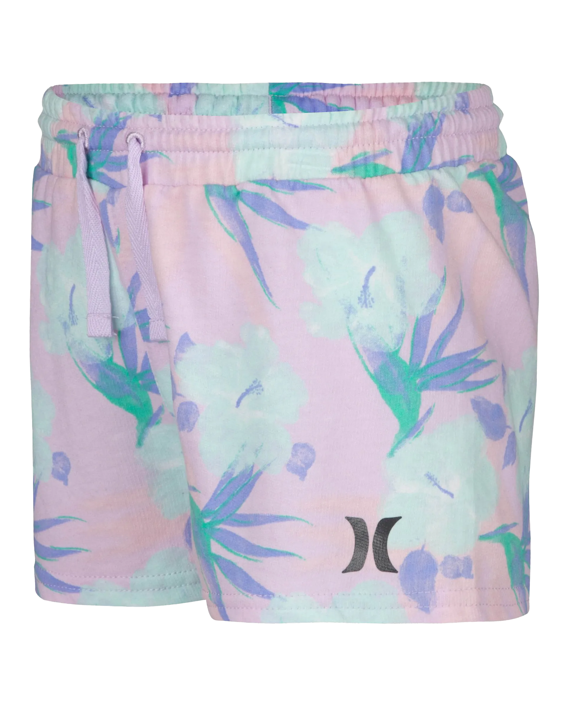 Hurley Clothing Shorts en French Terry pour Filles en Lavande Clair