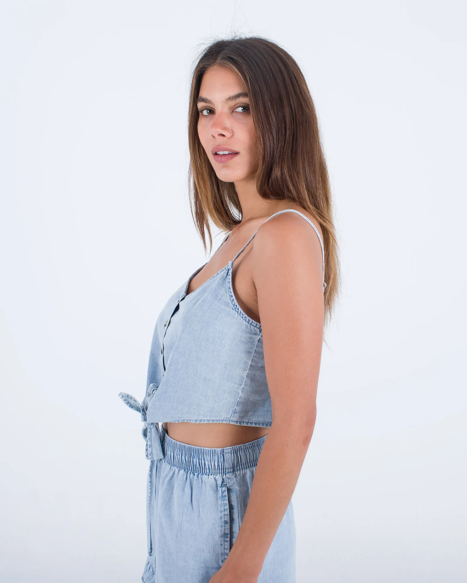 Hurley Clothing Débardeur Jackson en Bleu Geai