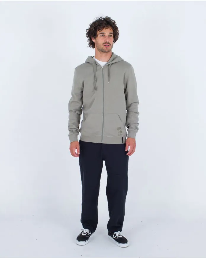 Hurley Clothing Veste à capuche zip Laguna en couleur Army