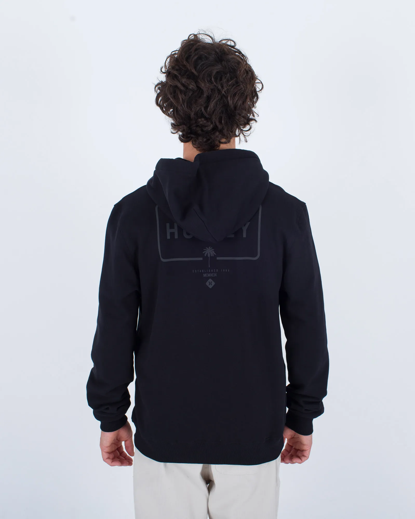 Hurley Clothing Veste à capuche Laguna à fermeture éclair en noir