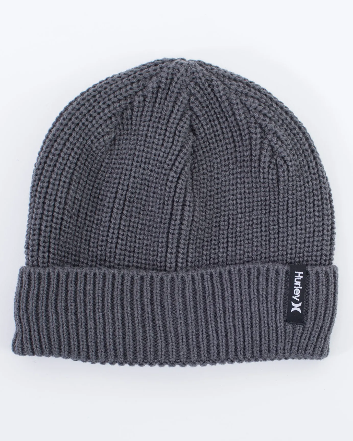 Bonnet Hurley Clothing Max Cuff 2.0 en gris foncé