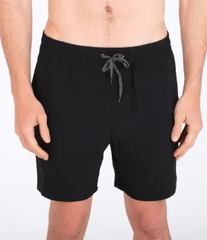 Hurley Clothing Shorts de Volley Uniques et Unis en Noir