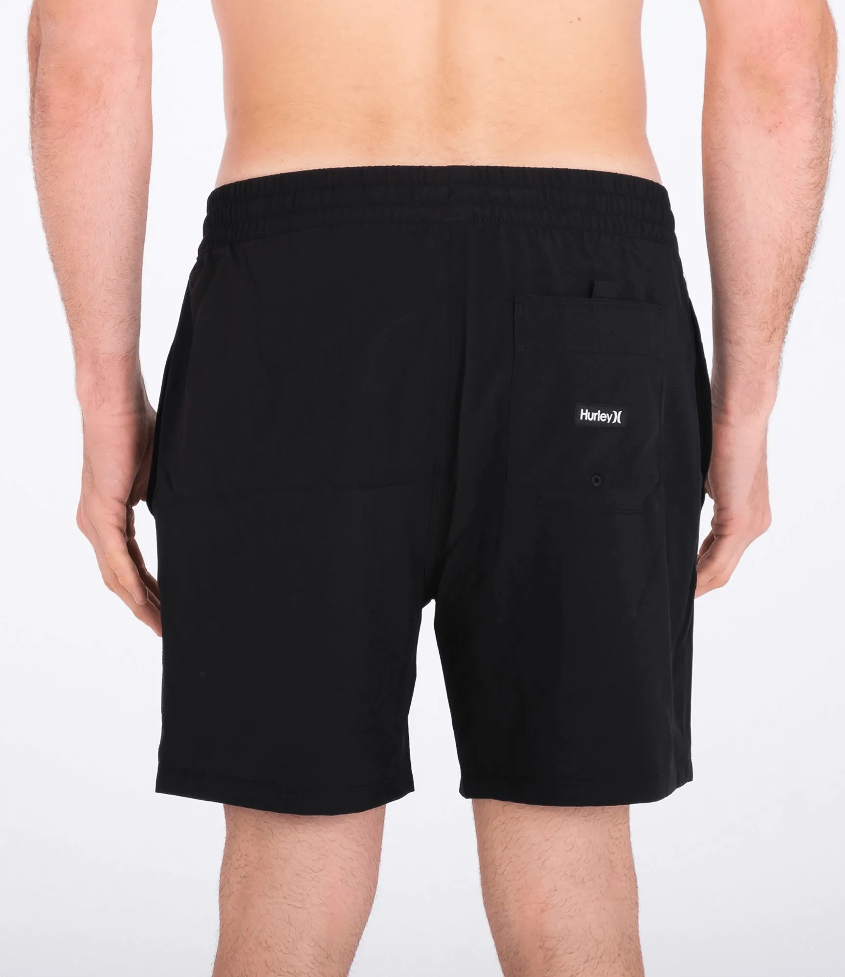 Hurley Clothing Shorts de Volley Uniques et Unis en Noir