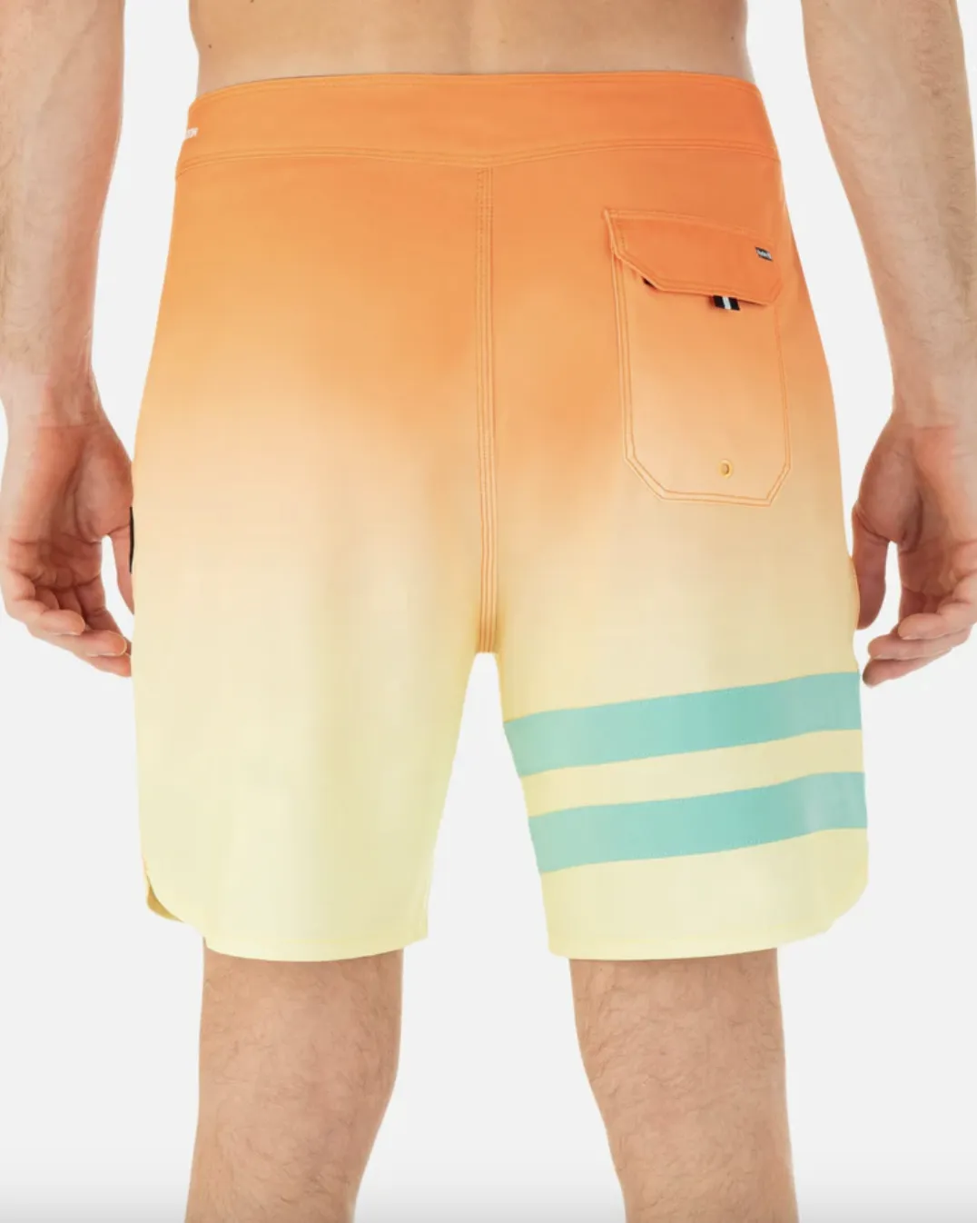 Hurley Clothing Short de bain Phantom Block Party en Orangeutan