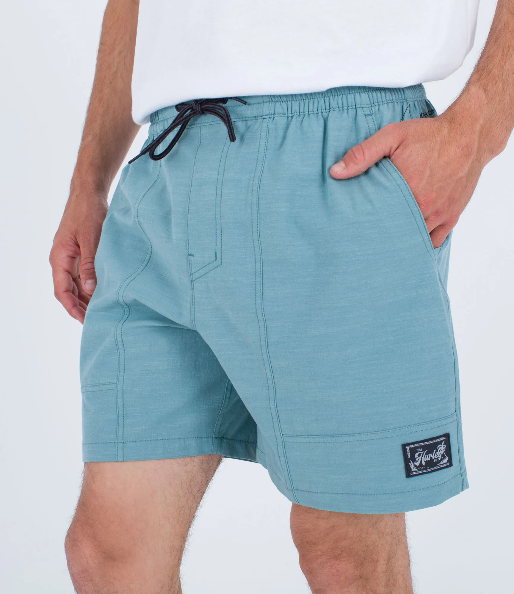 Hurley Clothing Phantom Naturals Baja Shorts de marche en Artillerie