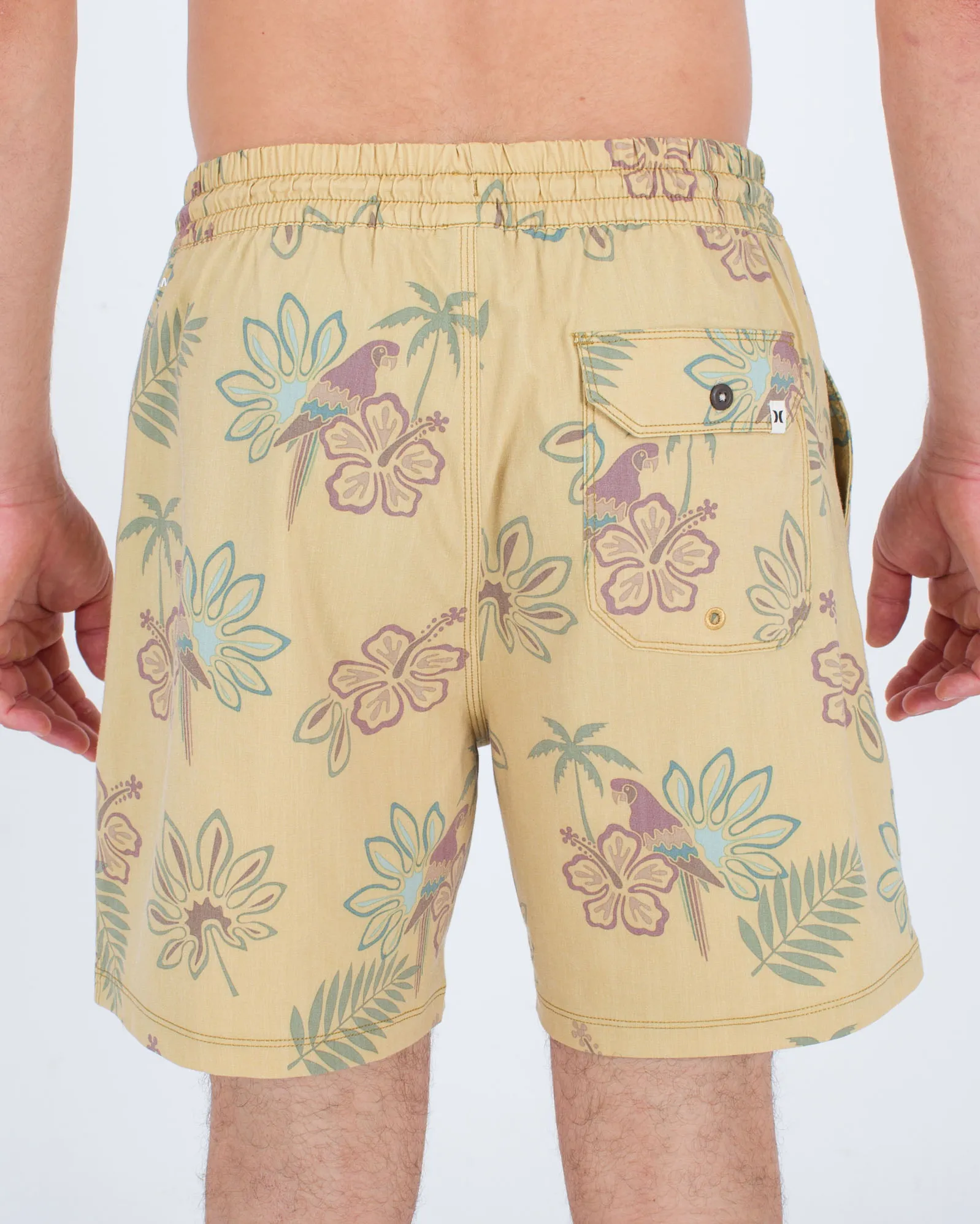 Hurley Clothing Phantom Naturals Shorts Volley Cannonball en Cheddar Poussiéreux