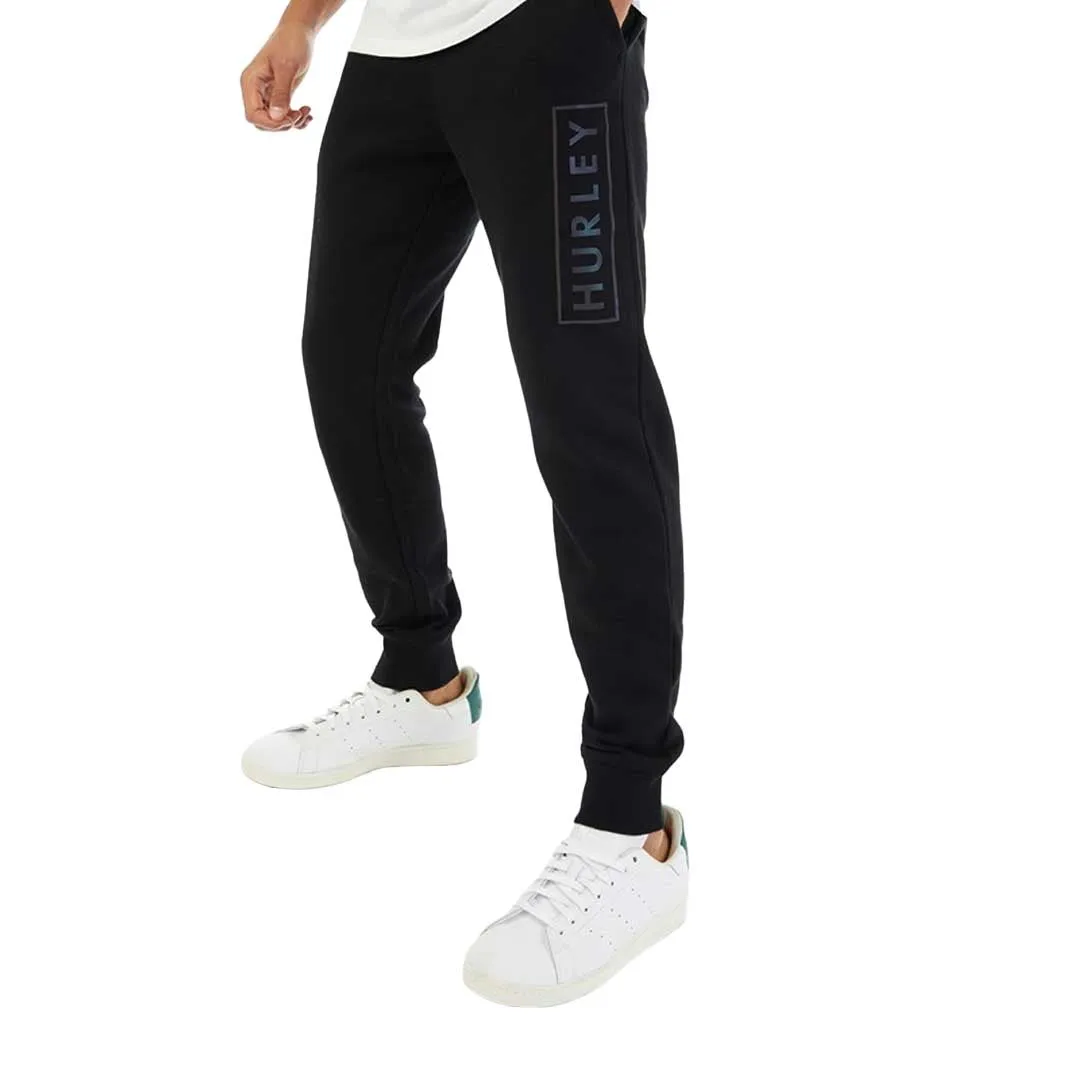 Hurley - Pantalon de jogging en polaire à logo essentiel pour homme (HFA20VMB-00917 001)